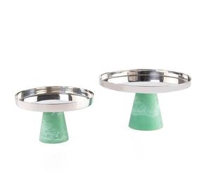 Tazón de metal dorado de diseño moderno para servir frutos secos, dulces, decorativo, para servir platos de frutas, dátiles, chocolates. - Product Image 6