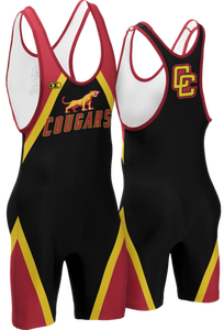 Maillot de lutte sans manches en polyester à compression ajustée avec impression par sublimation unisexe pour le fitness - Product Image 2
