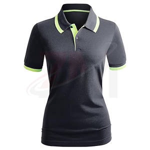 T-shirt en polyester à manches tricotées rayées, MOQ, personnalisable, vente en gros directe usine, designs sur mesure - Product Image 1