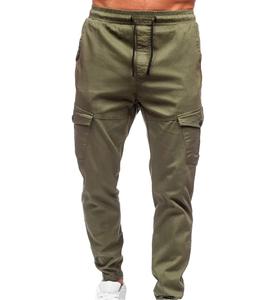 Pantaloni Casual da Donna Classici a Vita Alta e Gamba Dritta con Elastico in Vita, 100% Cotone Felpato - Product Image 6