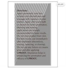 ยูโปรอท โลชั่นกำจัดขน ผิวเนียนนุ่ม 120 ก - Product Image 3