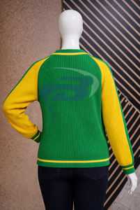 Suéter Cárdigan 100% Acrílico para Mujer de la Hermandad Chi Eta Phi CEPhi con Cierre y Logotipo Bordado - Product Image 2