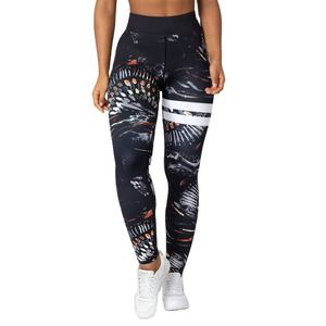 Ladies High Waist Custom Sublimation Fitness Leggings Women Sports Leggings Yoga Tights Work Out Leggings for Gym - Product Image 2