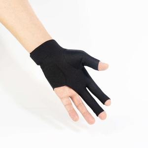 Guantes de Billar para Mano Izquierda y Derecha, Transpirables, de Alta Calidad, Personalizados, de Tres Dedos, para Jugadores de Billar - Product Image 5