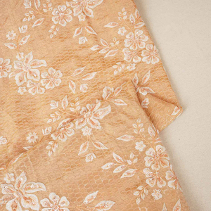 African <b>Sequin</b> Embroidery Fabric Digital Print Mesh Lace Textile For Kaftan Fashion And Apparel Import Buyers - Product Image 1