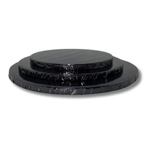 Papier sulfurisé rond écologique de qualité alimentaire antiadhésif 12 mm pour gâteaux, jetable, noir uni, usage professionnel en cuisine - Product Image 3