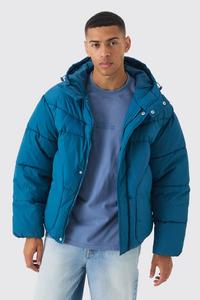 Veste matelassée haut de gamme pour homme – Idéale pour l'hiver, décontractée et résistante au vent, avec fermeture éclair et poches latérales – Manteau pour homme - Product Image 4
