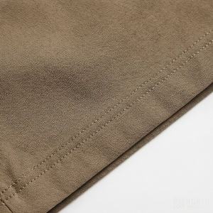 Nuevos pantalones cortos casuales de verano para hombre, de secado rápido, transpirables, de algodón, de tela circular, de cinco cuartos, sueltos, de cintura media, elásticos, de color liso. - Product Image 6