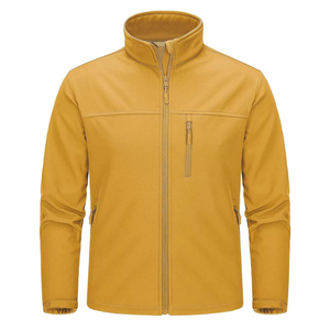 Lightweight Men's Softshell Outdoor <b>Jackets</b> <b>Waterproof</b> Windproof <b>Warm</b> for Hiking Camping Sports or Casual Wear - Product Image 1