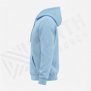 Sudadera Térmica para Hombre, Último Precio de Fabricantes de Ropa, Sudadera Lisa Gruesa Personalizada con Efecto Desgastado por el Sol, Servicio OEM, Calidad Premium - Product Image 3