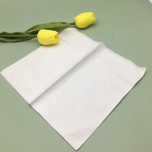 Serviette hygiénique écologique 1/8 pliée, vierge, blanche, 2 plis, qualité restaurant, papier de table - Product Image 4