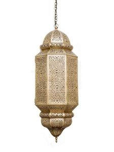 Farol de latón hecho a mano, portavelas de metal para decoración del hogar - Product Image 1