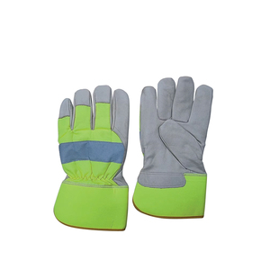 Gants de travail en cuir Spiritchill, vente directe d'usine, personnalisables, adhérence ferme, anti-impact/anti-vibration, sécurité - Product Image 1