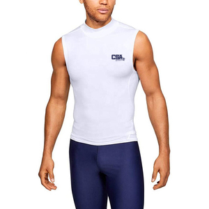 Comfortable Sleeveless <b>Compression</b> Shirt For Men Moisture Wicking Quick Dry Fitness Workout Training - Product Image 1