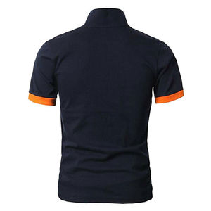 Camiseta Polo Clásica de Algodón, 240 GSM, Tela Suave al Tacto, Estilo Casual Elegante para el Día a Día, Moda Masculina, Fabricante OEM de Marca Privada - Product Image 2
