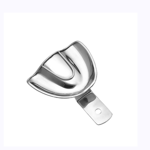 Bandejas de Impresión Dental Manuales Profesionales de Alta Calidad - Acero Inoxidable Reutilizable Power Grip Certificado CE Clase III 3-Jaw Personalizado - Product Image 3