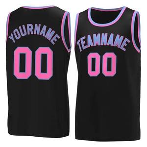 Camisetas de Baloncesto de Poliéster y Elastano, Nombre del Equipo, Servicio OEM y ODM de Alta Calidad, Camisetas Deportivas Personalizadas para Exteriores - Product Image 2