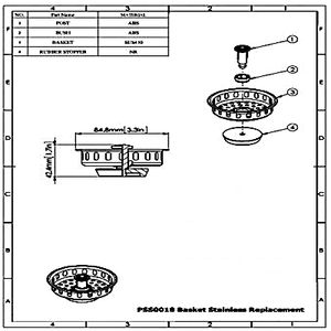 Cesta de Cocina Holinking PSS0018 de Acero Inoxidable, Diseño Tradicional, Superficie Pulida, Prevención de Corrosión, Ecológica, 1 Año de Garantía - Product Image 6