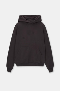 Wholesale Cheap Blank Oversized Custom Logo Hoodies Breathable 400-600GSM Heavyweight Drop Shoulder Pullover 100% Cotton - Product Image 2