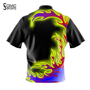 Camisetas de Boliche Personalizadas para Unisex, Ropa de Equipo Personalizada, Camiseta Polo Antibacteriana de Secado Rápido, 100% Poliéster - Product Image 4