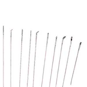 Ensemble de 10 pinces micro-laryngéennes, ciseaux et coupelles chirurgicales en acier inoxydable pour usage hospitalier - Product Image 6