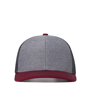 Trendy Streetwear Personalized Mesh <b>Cap</b> Fashion Solid Color Color-Block Breathable high quality - Product Image 2
