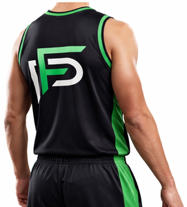 Maillot d'entraînement de basketball respirant et durable, personnalisable avec le nom de l'équipe, directement de l'usine OEM - Product Image 4