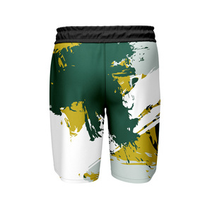 Pantalones cortos sublimados personalizados para hombre, los más vendidos, multicolor, con estampado de sublimación personalizado. - Product Image 4