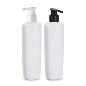 UV Resistant Material Silk Screen Printed Food Leakproof Cap <b>Disc</b> HDPE <b>Plastic</b> 450ML Oval Flat Cosmetic Pump Sprayer Bottle - Product Image 1
