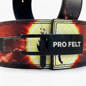 Comfortable Custom 13mm Thickness Premium Leather Lever Weightlifting <b>Belt</b> Stainless Steel Buckle Gym Powerlifting Training <b>Belt</b> - Product Image 4