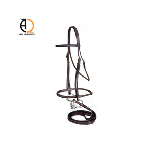 Haltères pour chevaux en nylon avec corde en cuir véritable, qualité supérieure, fournitures équestres, prix de gros - Product Image 6