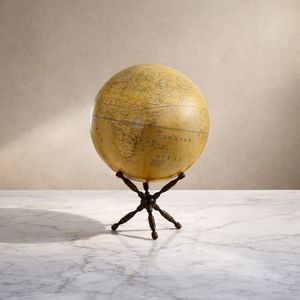 Escritorio Ejecutivo Grande con Globo Terráqueo, Mapa del Mundo Detallado y Colorido | Construcción de Aluminio y Plástico | Globo Terráqueo Educativo para Oficina, Hogar y Mesa de Estudio - Product Image 2