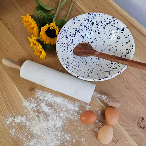 High Demand Kitchenware Baking <b>Tools</b> Handmade Natural Marble Rolling Pin Easy To Clean Perfect Rotis Makers Dough Roller - Product Image 4