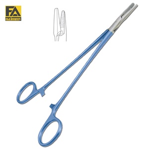Porte-aiguille Mayo-Hegar Najmmy à poignée annulaire, mâchoires droites 2,8 mm avec revêtement TC, instrument de chirurgie générale - Product Image 1