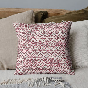 Nouvelle collection de housses de coussin imprimées à la main pour un style ethnique et bohème, housses de coussin carrées imprimées légères et pliables pour la vente au détail - Product Image 2