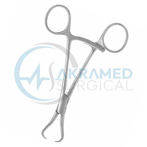 Pinzas de Reposi-posiciónamiento Largas con Trinquete, Puntas de Acero Inoxidable, Instrumento Quirúrgico Ortopédico, Certificado CE, Reutilizable - Product Image 5