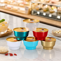 Food-Grade PP Plastic Ready-Meal Bowls for Bird's Nest, Fish Maw Soup and Buddha Jumps Over the Wall Packaging