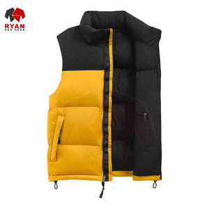 Chaleco Acolchado para Hombre, Chaqueta sin Mangas Cálida y Acolchada para un Estilo Casual al Aire Libre - Product Image 1