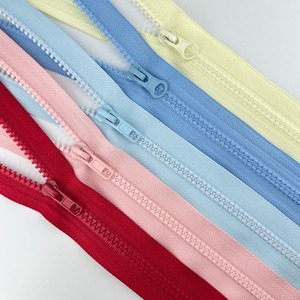 High Quality Custom 5# Resin <b>Zipper</b> Plastic Closed End <b>Zipper</b> for Garments Factory Targeted <b>Zipper</b> Customization - Product Image 1
