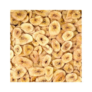 Tiras de plátano deshidratadas BEST SELLER: Fruta de etiqueta limpia para componentes de mezclas de frutas y alimentos vegetales sostenibles para la vitalidad. - Product Image 2