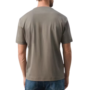 เสื้อยืดคอกลมแขนสั้นลำลองสำหรับบุรุษ ลายตัวอักษรด้านหน้า ระบายอากาศได้ดี แห้งเร็ว ผ้าฝ้าย ทรงปกติ สตรีทแวร์ฤดูร้อน 220 กรัม - Product Image 2