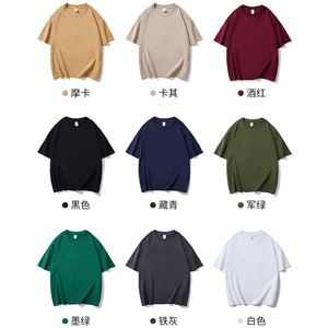 Camiseta Formal de Manga Corta con Cuello Redondo para Hombre BlanqWear, Corte Holgado, 100% Algodón Premium de 200g, Antibacteriana, de Secado Rápido y Ecológica - Product Image 5