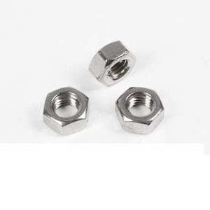 Écrou hexagonal autobloquant pour raccord de tuyau, installation gaz, usiné CNC, métrique et impérial, M5 à M16, laiton, acier inoxydable, quincaillerie - Product Image 6