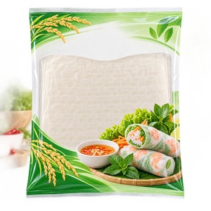 Papel de Arroz Vietnamita en Todos los Tamaños: 16 cm, 18 cm, 22 cm, Galettes de Arroz Cuadradas y Redondas, Venta al por Mayor - Product Image 1