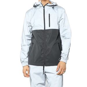 Conjunto de Chaqueta Cortavientos y Pantalones Deportivos de Nailon para Hombre, Diseño Personalizado, Alta Calidad, Chaqueta con Cierre y Pantalones Deportivos de Nailon, Traje para Correr - Product Image 1