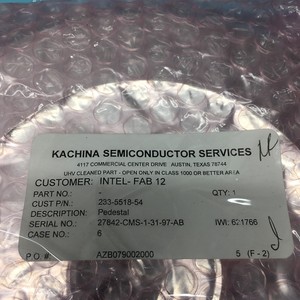 แท่นวาง AMAT 0020-27842 ขนาด 8 นิ้ว แบบไม่มีขา - อุปกรณ์และอะไหล่เซมิคอนดักเตอร์ระดับโลกที่เชื่อถือได้ - Product Image 3