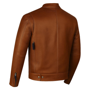 ARTIZ INTERNATIONAL Pure <b>Leather</b> <b>Mens</b> Unisex Custom <b>Leather</b> <b>Jacket</b> Eco-Friendly Windproof Winter Streetwear Vintage Fashion Top - Product Image 3