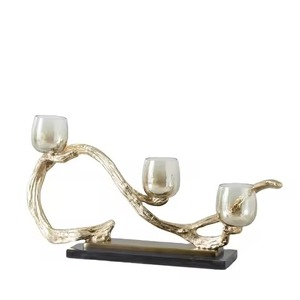 Top Selling Metal Tealight Candle Holder Diwali Decoration Decorative Candle <b>Stand</b> Festive Home Decor Item - Product Image 5