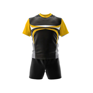 Custom Rugby Uniforms Premium Team Jerseys & Shorts Breathable Sublimated Rugby <b>Kits</b> for Clubs <b>Schools</b> Training Matches - Product Image 5