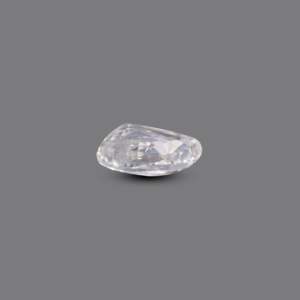 Loose 3.95 Carat Square Cut Synthetic White Zircon Gemstone for Fine Jewelry - Product Image 3